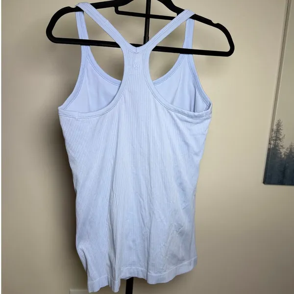 Light Blue Ebb to Street Tank Top Lululemon size 12 - Image 3