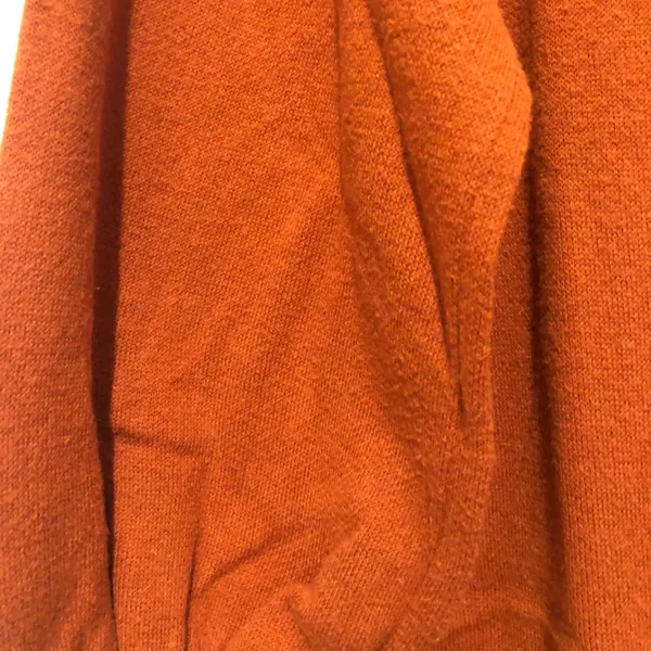 Maeve Anthropologie Midi Sweater Dress Womens Medium Orange Rust Tunic - Image 6