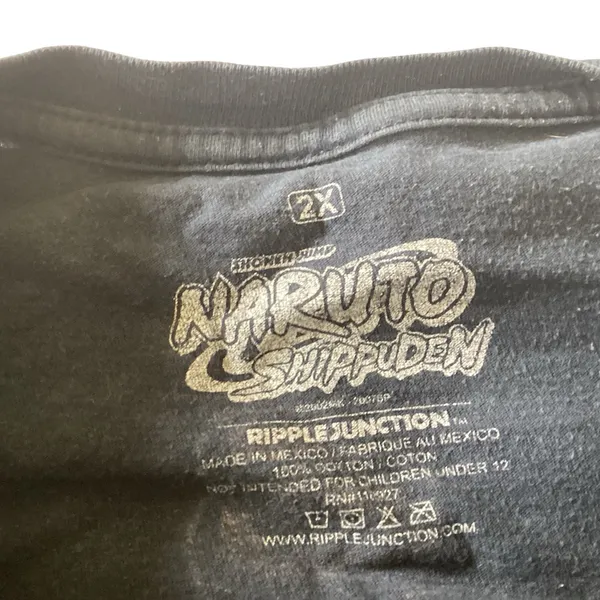 Naruto Shippuden Graphic Cropped Tee - Image 3