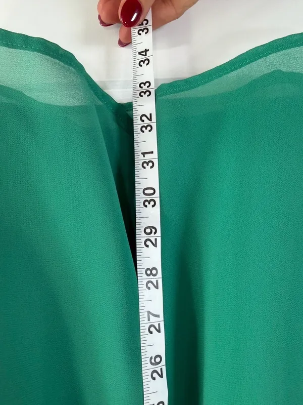 Lulus Best Wishes Teal Green Halter Sleeveless Sheath Mini Dress Size S - Image 4