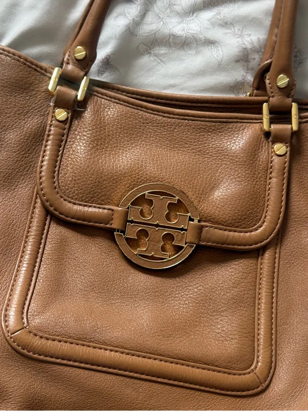 Tory Burch | Amanda Tan Satchel Tote - Image 4