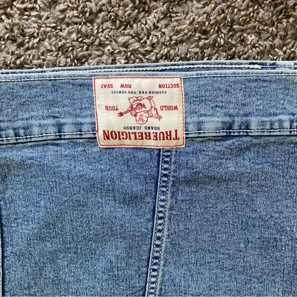 True Religion Blue Denim Jacket - Image 7