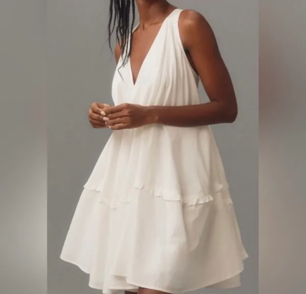Anthropologie Swing Tank Mini Dress - Image 2