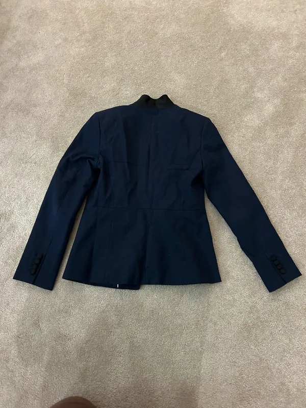 Banana Republic Navy Blazer with Black Trim - Image 5