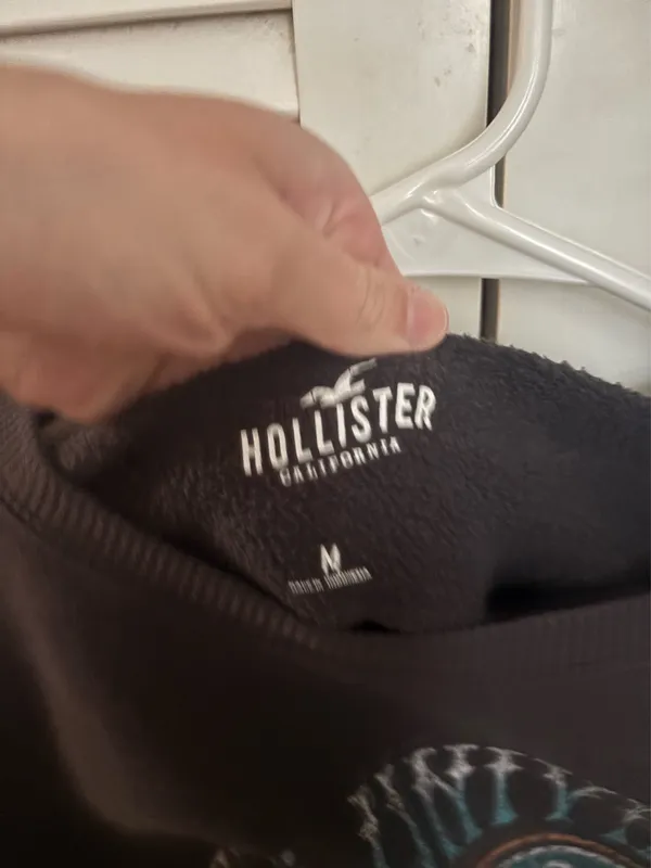 Oversized Hollister Crewneck - Image 3