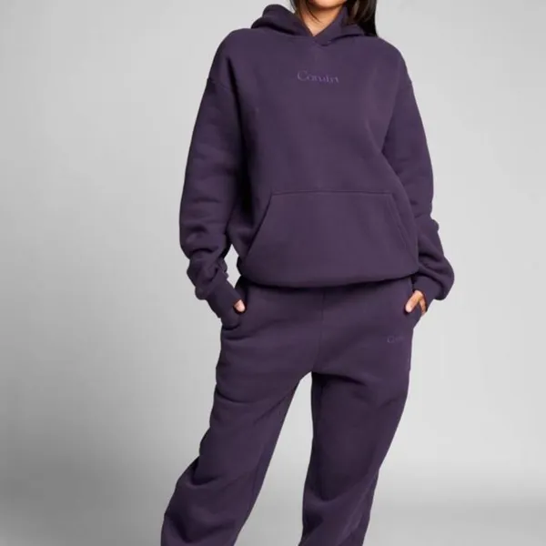 NWT COMFRT SIGNATURE HOODIE Blackberry Purple - Image 6