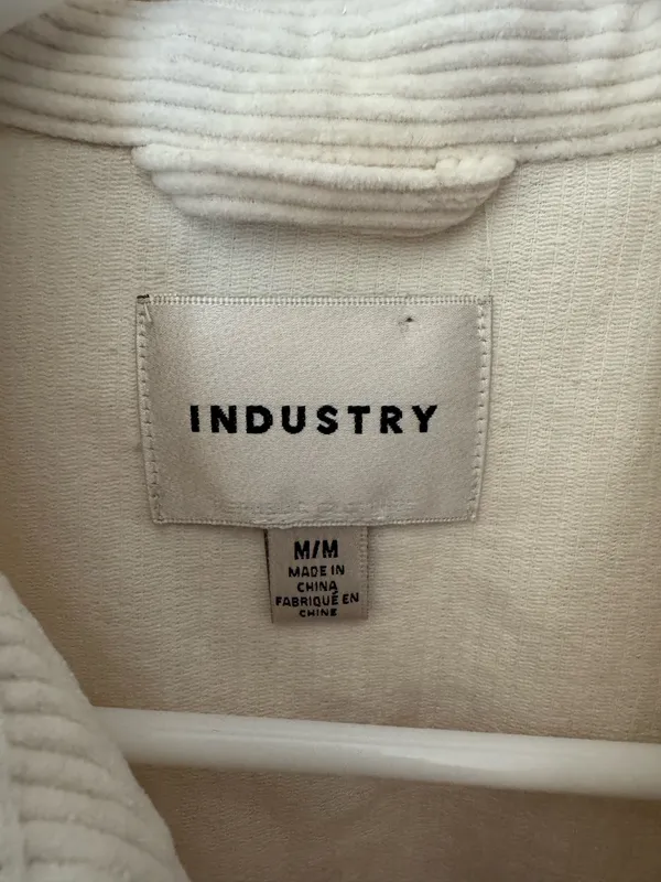 TJ Maxx White Corduroy Jacket - Image 2