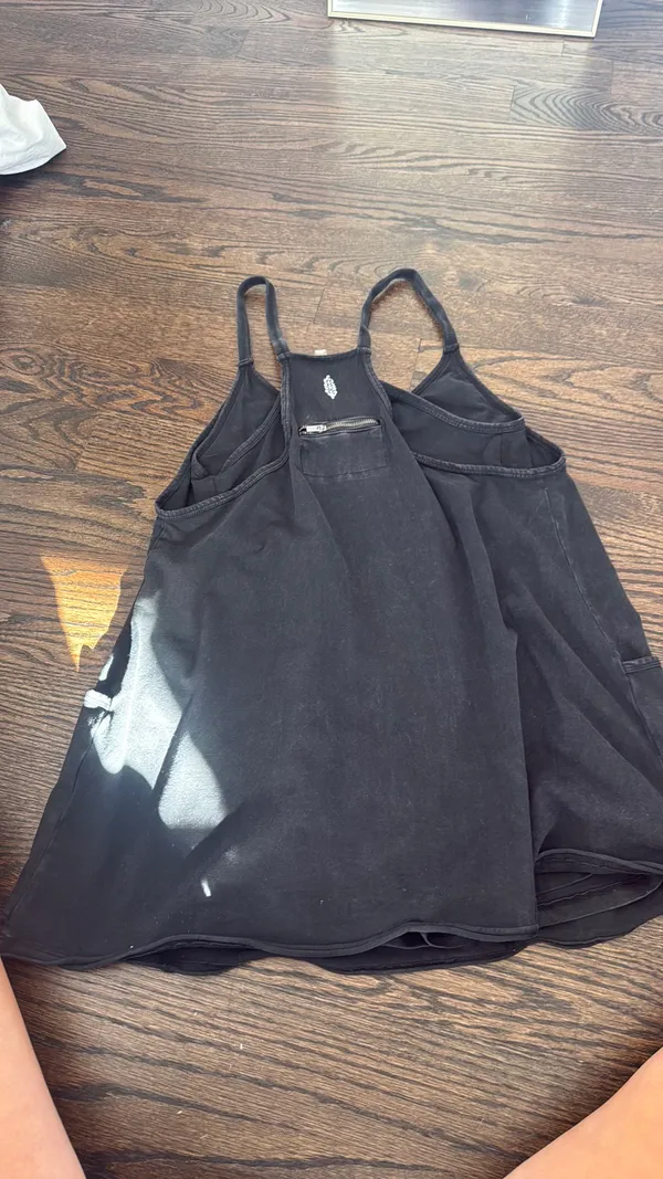 Hot Shot Free People Mini Dress Black - Image 4