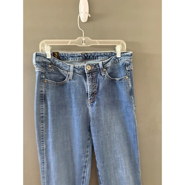 Wrangler Aura Instantly Slimming Jeans 10 Tall Medium Wash‎ Straight Western - Image 3