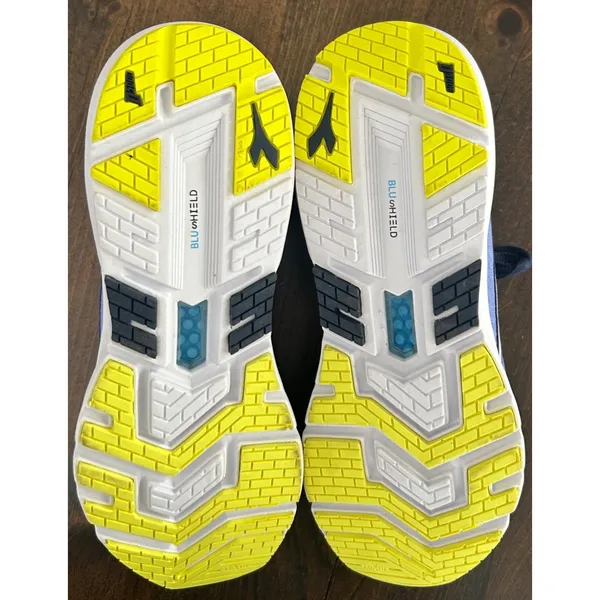 Diadora Mythos Blushield Volo 2‎ Womens Running Shoes Blue Yellow 7.5 101.178072 - Image 9