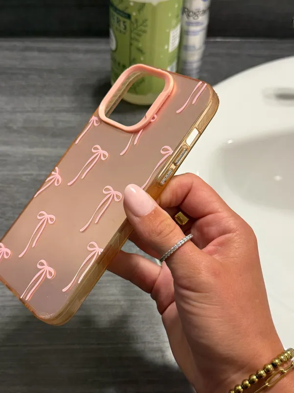 iPhone 15 pro max case Pink - Image 2