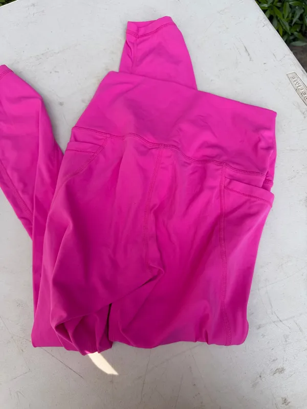 CRZ Yoga Hot Pink leggings - Image 4