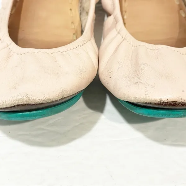 Tieks by Gavrieli Women’s Size 7‎ Leather Slip On Ballet Flats Blush Pink - Image 3