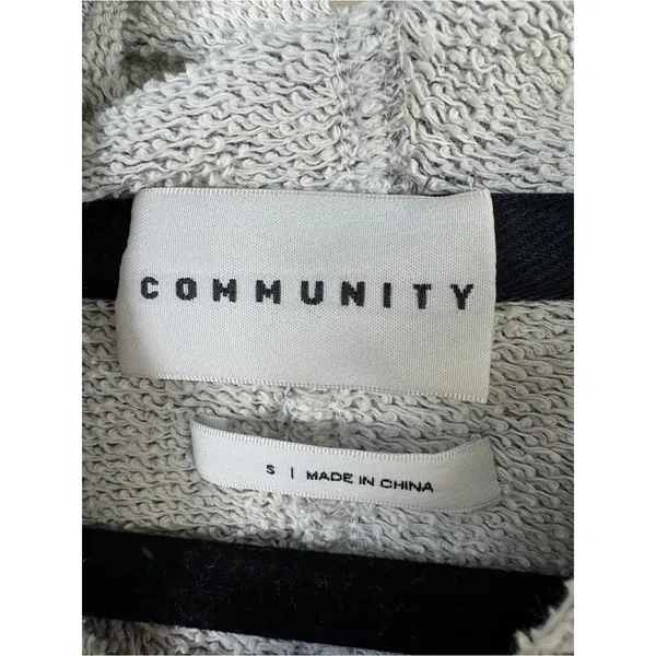 Community Aritzia Grey Cowl Neck Sweatshirt Womens S Casual Cozy Core Athleisure - Image 8