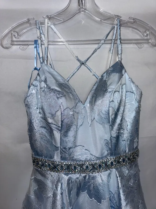 Clarisse Blue Dress Homecoming - Image 5