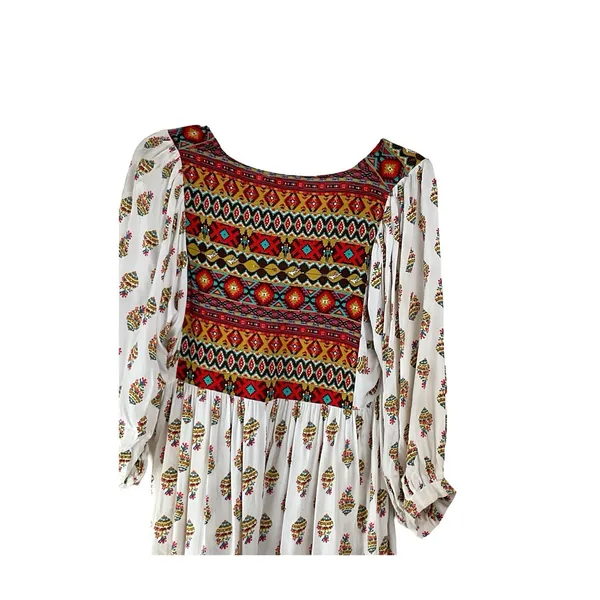 Umgee boho tribal stripe Fall Festival over sized Boho dress size‎ S - Image 6