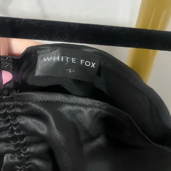 WHITE FOX BOUTIQUE Midnight Glow Mini Dress in Black - Image 3