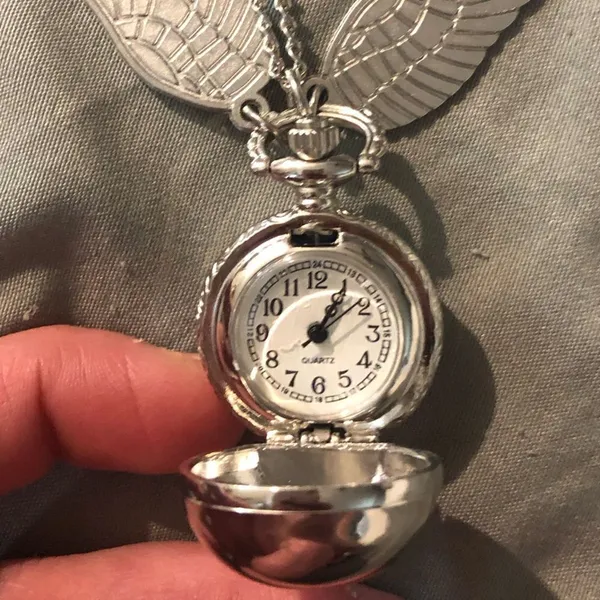 Winged pocket watch as seen in Harry Potter - Image 3