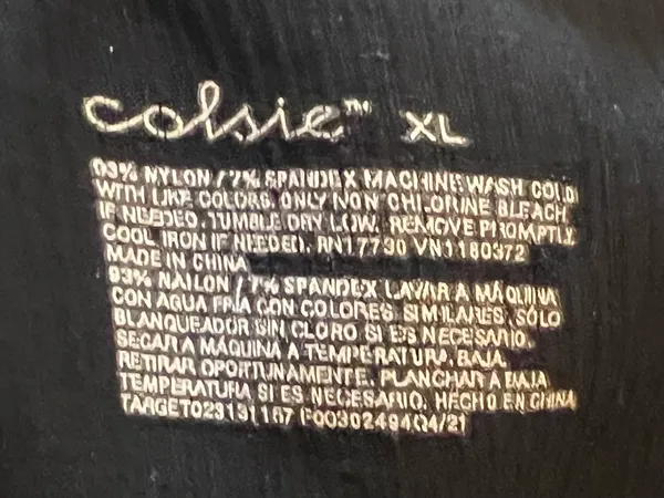 Cosie Strappy Bralette Black Size XL - Image 3