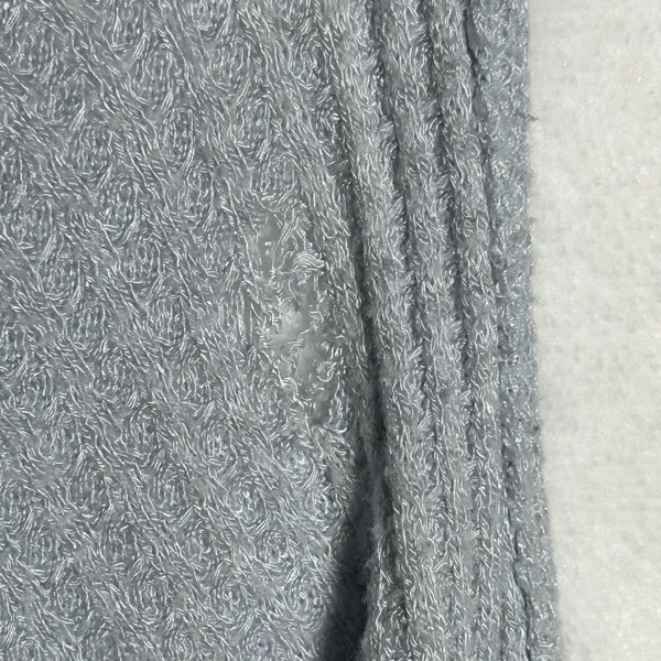 Free‎ People We The Free Waffle Knit Thermal Tunic Top Blue Grey Medium F-99 - Image 3