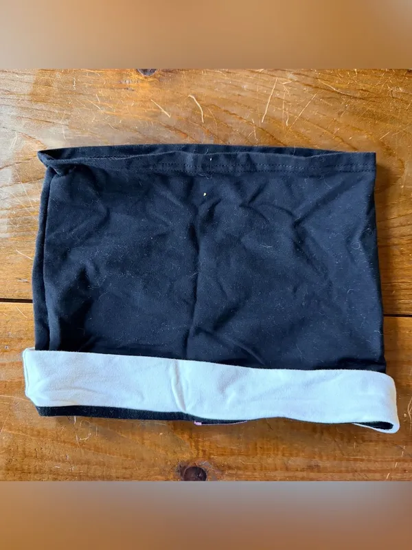 Edikted Colby black and white tube crop top size XS - Image 4