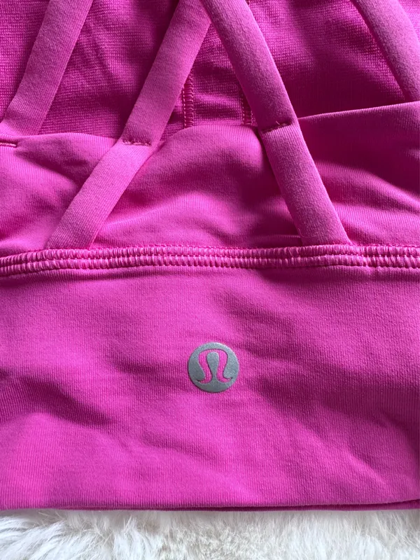 Lululemon Sonic Pink Sports Bra - Image 4