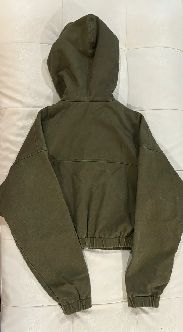 PacSun Hooded Cropped Jacket - Image 2