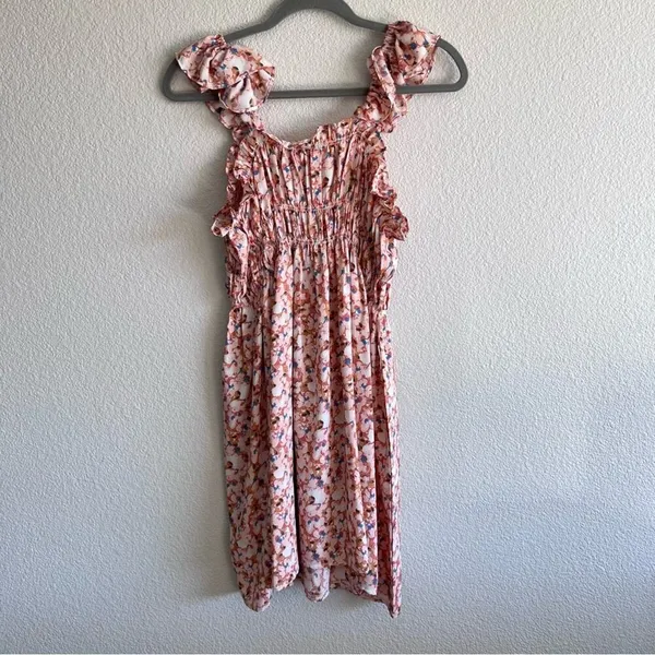 NWT Ever After Blush Floral‎ Pattern Dress Bows Fairy Coquette Girl - Image 6