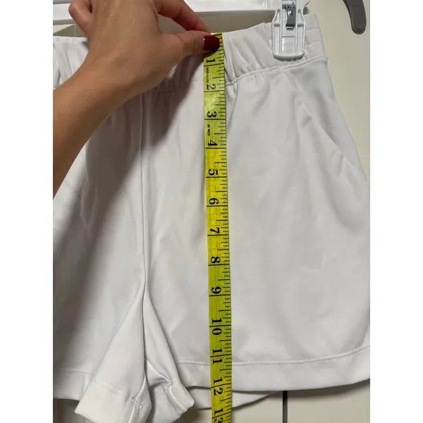 Babaton White Athletic Shorts Small Women - Image 4