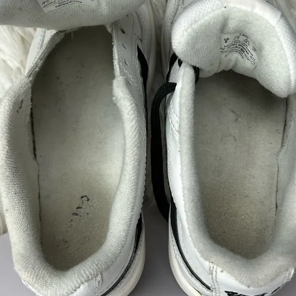 Vans “Lani” size 8 leather vintage white black - Image 10