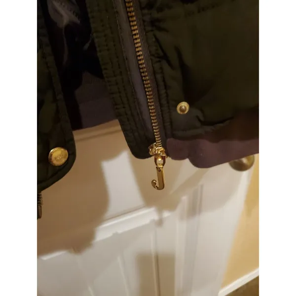 Juicy Couture Womens Brown Jacket Size LARGE - Image 11