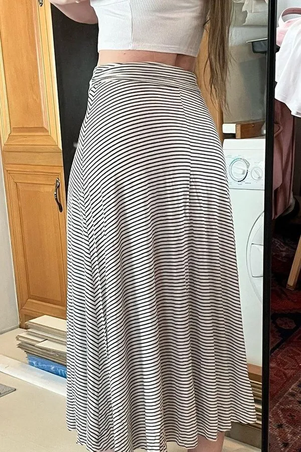 A'Gaci Striped maxi skirt - Image 3