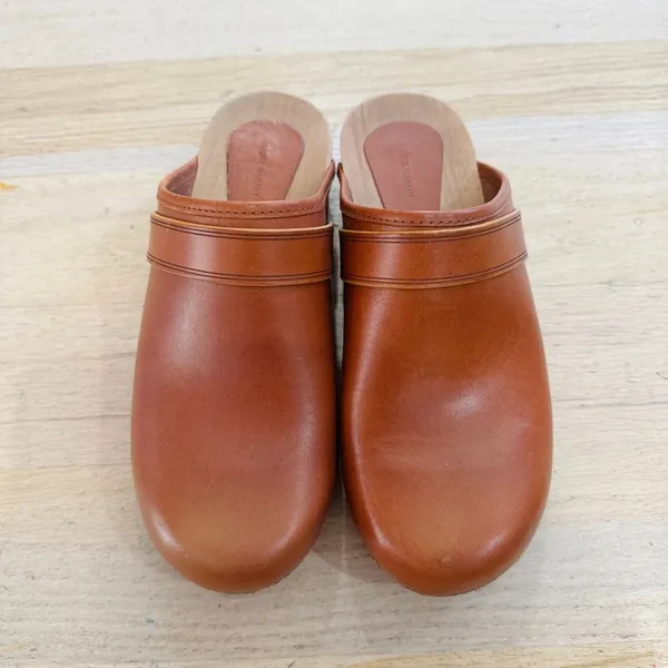 Isabel Marant Thalie Classic Clogs Shoes Natural Studded size 35 - Image 8