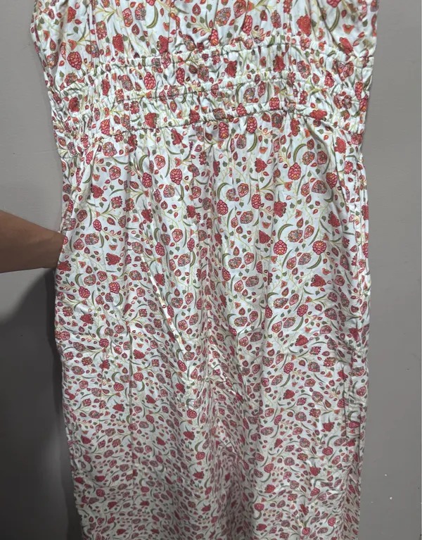 Old Navy Floral Spaghetti-Strap Summer Dress Small - Image 4