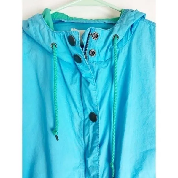 J. Crew • Blue Green Poplin Sail Jacket - Image 7