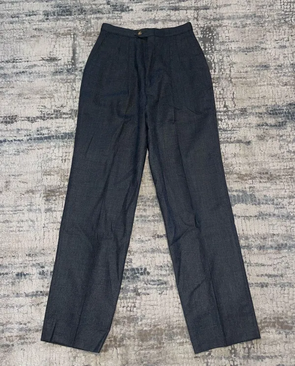 lightly worn dress pants Gray Size 4 - Image 2