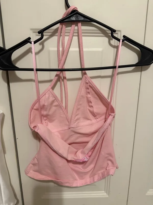 Pink Edikted Halter Top - Image 2