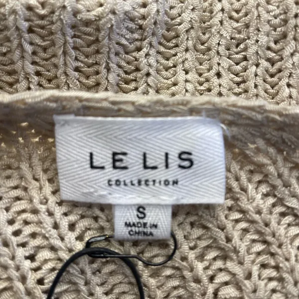 Le Lis Tan One-Shoulder Knit Top - Image 3