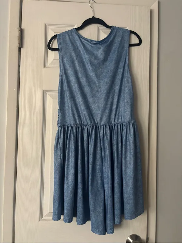 Romper Dress Blue Size XL - Image 2