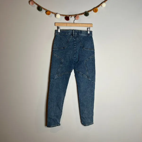 Revice Denim NWT Venus Crop in LightYear wash Star jeans - Image 7