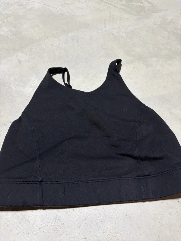 Balance Athletica Black High Neck Sports Bra medium - Image 2