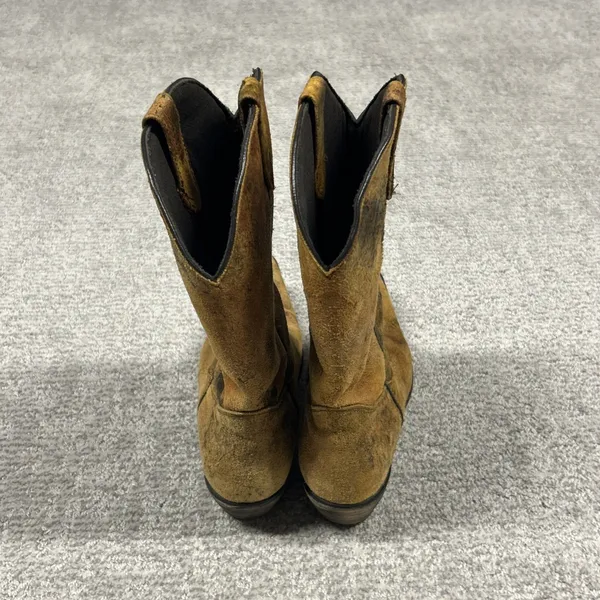 Durango Crush Cowboy Boots Women 8.5 Ante Up Boys Pin Up Leather Western Cowgirl - Image 5