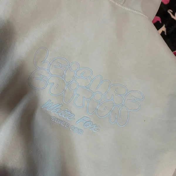White Fox Boutique Hoodie Oversized - Image 3
