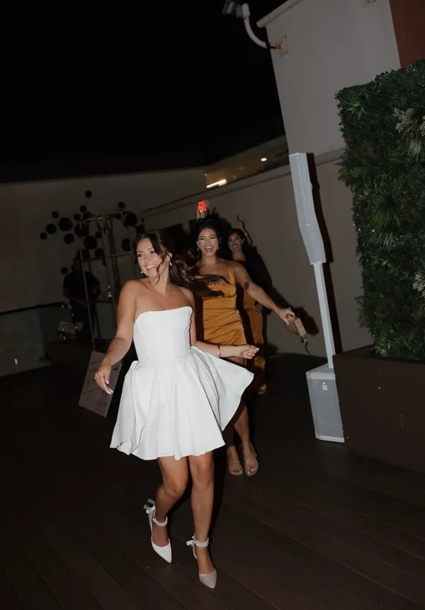 House Of CB Emmanuela Strapless Cocktail Minidress - Image 3