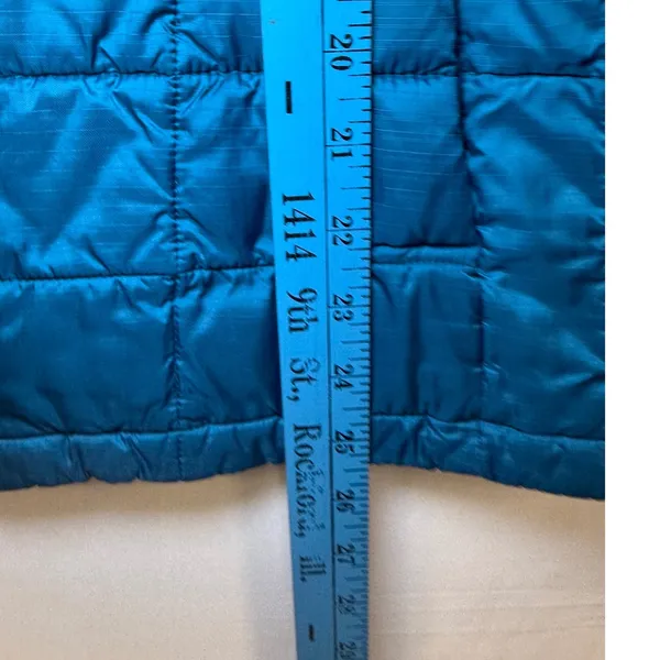Columbia Thermal Coil Puffer Jacket Large‎ Blue Quilted Full Zip Lightweight L - Image 8