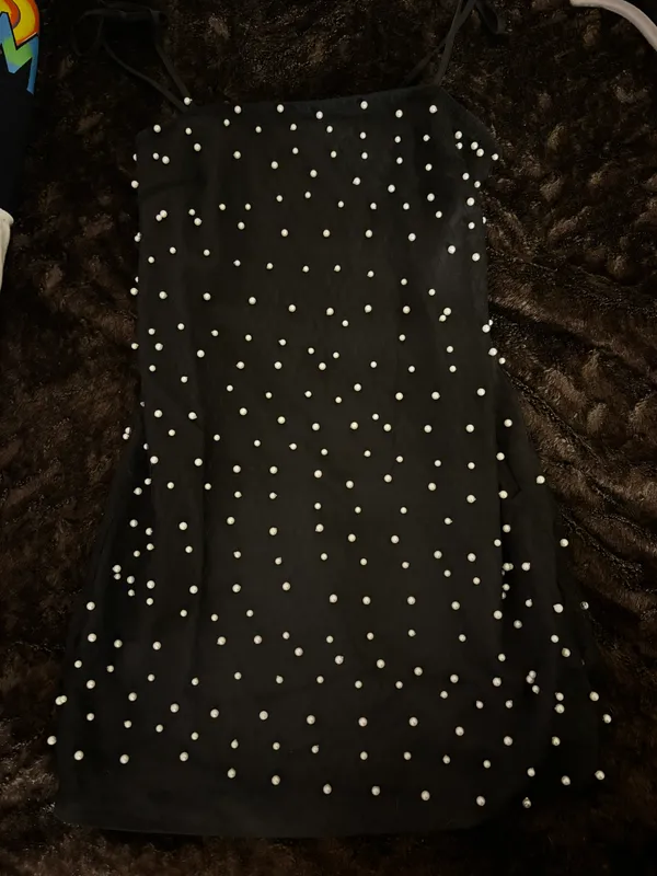 Pearl Dress Black - Image 4