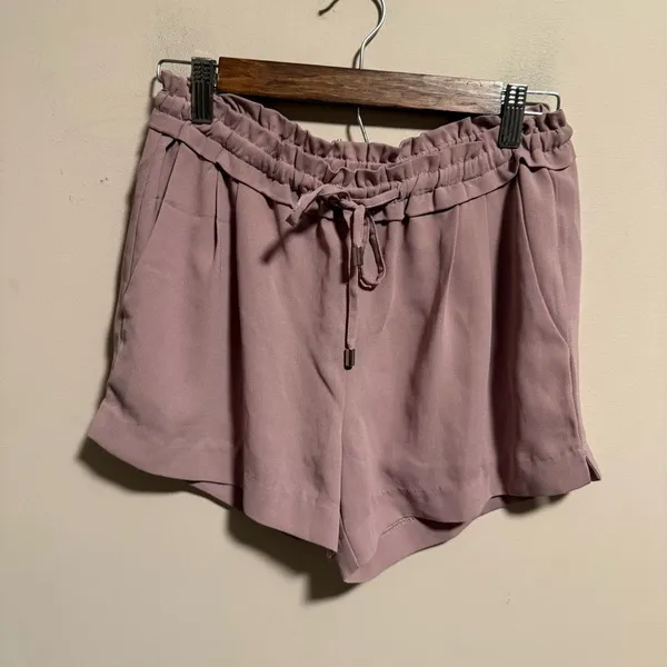 Lulus Jest Mauve Drawstring Shorts- Size Small - Image 2