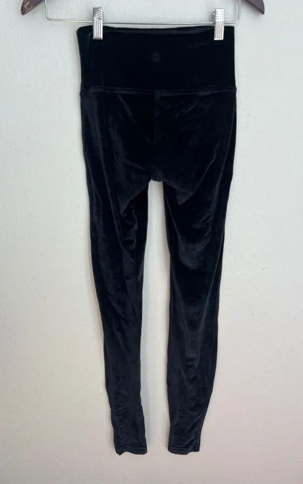 Lululemon Wunder Lounge High-Rise Tight 28" Crushed Velvet Size 4 - Image 6