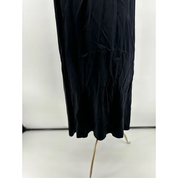 Abercrombie & Fitch Silk Slip Dress Black Strappy Dress Women M A&F Collect - Image 10