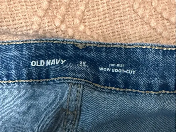 Old Navy Light Blue‎ Boot Cut Jeans 28S #86 - Image 2